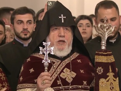 Մայր Տաճարում վերաօծումից հետո առաջին անգամ անցկացվել է Տյառնընդառաջի տոնակատարություն