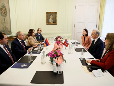 Փաշինյանը Նորվեգիայի վարչապետի հետ քննարկել է Հայաստան-ԵՄ հարաբերությունների հետագա զարգացումը