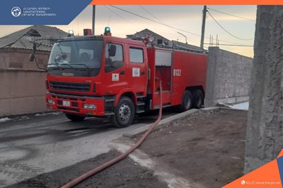 Փրկարարները մարել են Քասախ գյուղում բռնկված հրդեհը