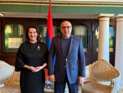 Գուրգեն Արսենյանը հանդիպել է ՌԴ-ում Սլովենիայի դեսպանին