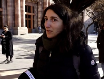 Участница акции в защиту Рубена Варданяна: Все это просто невозможно терпеть