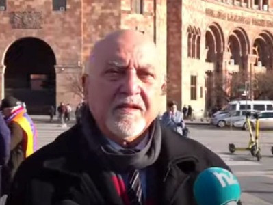 Айрикян созвал митинг на Площади Республики Еревана с требованием отставки Пашиняна