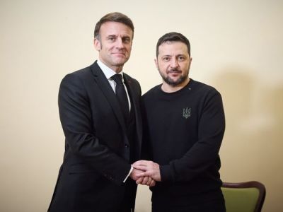Զելենսկին հանդիպել է Մակրոնի հետ
