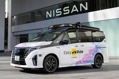 Nissan tests its latest self-driving system on crowded streets