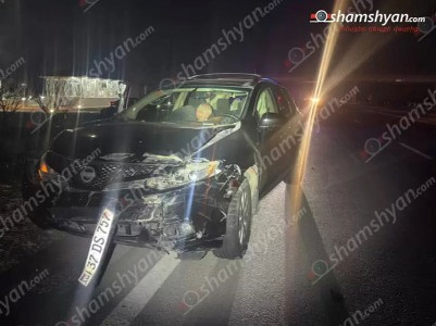 Восемь человек пострадали в ДТП на дороге Ереван-Ерасх