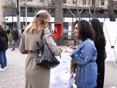 В Ереване проходит акция протеста движения «Священная борьба»