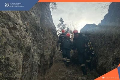 Գնդեւազ գյուղի մոտ քաղաքացին ընկել է ձորակը. նրան պատգարակով մոտ 1,7 կմ տեղափոխել են
