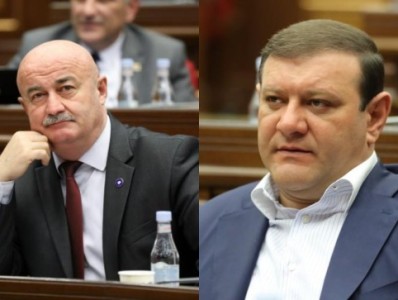 Парламент Армении лишил депутатской неприкосновенности Овика Агазаряна и Тарона Маргаряна