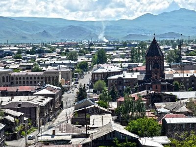 Предвыборные дебаты кандидатов на пост мэра Гюмри
