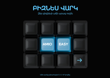 AMIO Easy. Ձեր բիզնեսի աճի արագ ուղին