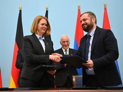 Armenia, Germany governments sign financial cooperation agreement