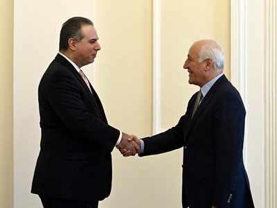 Filip Ivanovic to Vahagn Khachaturyan: Main goal of my visit is to promote Armenia-Montenegro relations