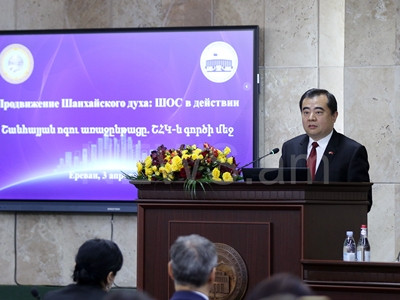 China chargé d'affaires: Armenia is our partner in Shanghai Cooperation Organization expansion process