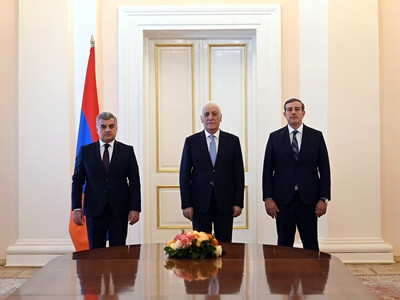 Հանրապետության նախագահի նստավայրում տեղի է ունեցել դատավորի երդման արարողություն