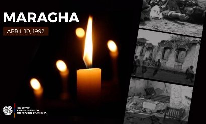Armenia MFA: Armenian civilians of Maragha village were subjected to complete ethnic cleansing on April 10, 1992