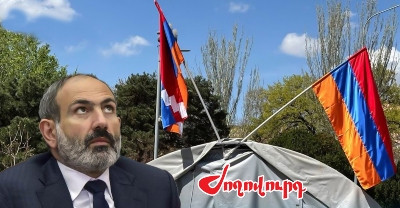 «Ժողովուրդ». Վրանի ապամոնտաժում` մեկ ամիս ավել բնակվարձի դիմաց. իշխանությունը վախեցած է արցախցիների պայքարից