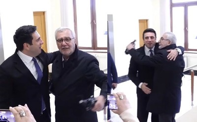 «Իրավունք». Անդրանիկ Քոչարյանի բանը բուրդ է. երեկվա Ալեն-Անդո գրկախառնությունները լրիվ Հուդայի համբույր էր