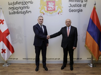 Վրաստանի արդարադատության նախարարը ՀՀ դեսպանի հետ քննարկել է երկու երկրների գերատեսչությունների միջև համագործակցությունը