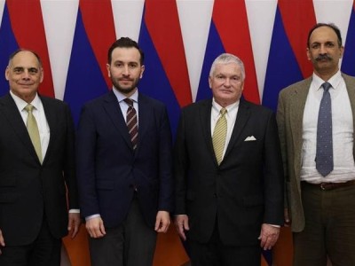 Հայկ Կոնջորյանը և Ջեյմս Կարաֆանոն քննարկել են Հայաստան-ԱՄՆ ռազմավարական գործընկերությունը