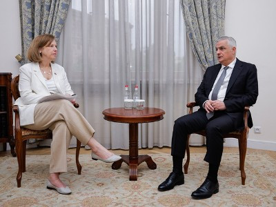 Մհեր Գրիգորյանը և Քրիստինա Քվինը քննարկել են ՀՀ-ԱՄՆ երկկողմ հարաբերությունների օրակարգային հարցերը