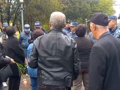 Armenian Genocide Memorial in Yerevan currently closed to ordinary citizens, reporters