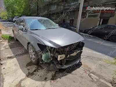 Երևանում հերթական ավտոմեքենայի թալանման դեպքն է տեղի ունեցել. թալանել են բակում կայանված «Mazda 6»-ը