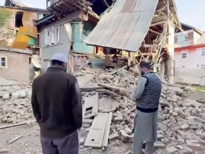 В Индии подорвали дома террористов, которые могут быть причастных к теракту