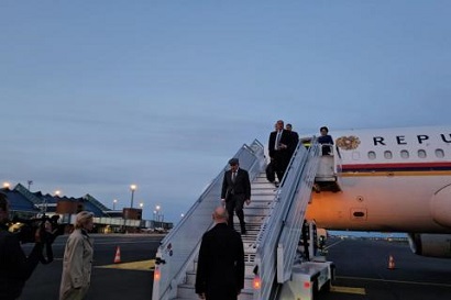 Armenia PM arrives in Estonia