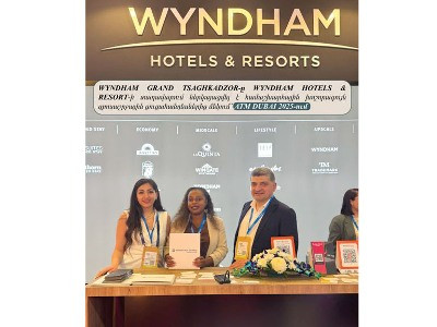 Wyndham Grand Tsaghkadzor-ը մասնակցեց աշխարհում ամենախոշոր զբոսաշրջային ցուցահանդեսներից մեկին` ATM Dubai 2025-ին