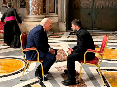 Axios reveals what Zelenskyy, Trump discussed before Pope Francis' funeral in Vatican