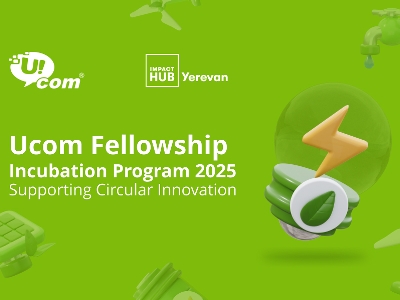 Ucom-ը և Impact Hub Yerevan-ը գործարկում են կանաչ նորարարներին աջակցող ծրագրի երկրորդ փուլը
