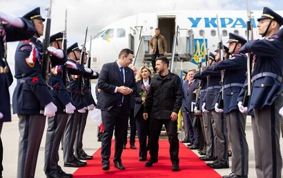 Զելենսկին պաշտոնական այցով մեկնել է Չեխիա
