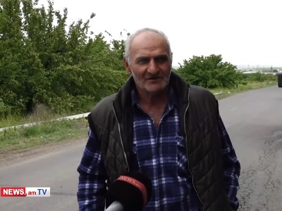 2-3 ժամ կարկուտ եկավ, 6 րոպե պոպոքի չափ. գիլաս–միլաս չկա, սաղ ճղերով տարել է. գյուղացի
