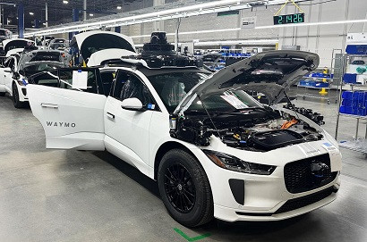 More than 2000 Jaguar I-Pace EVs to become autonomous taxis at new US factory
