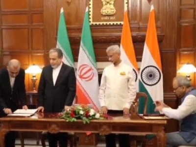 Iran, India sign 3 cooperation agreements