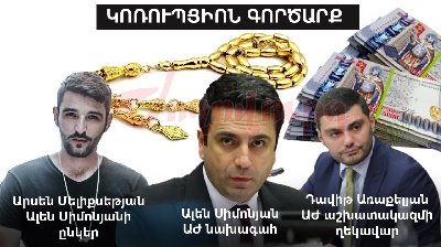 «Ժողովուրդ». Ո՞ւմ է Ալեն Սիմոնյանը նվիրել 2.2 մլն դրամանոց ոսկյա թզբեհը, որը գնվել է նրա ընկերոջից