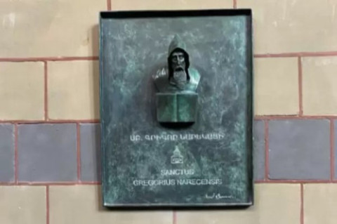 Սուրբ Գրիգոր Նարեկացու հուշարձանի հանդիսավոր բացումը Ամստերդամում