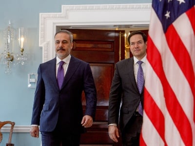 Թուրքիայի արտգործնախարար Ֆիդանն ԱՄՆ պետքարտուղար Ռուբիոյի հետ քննարկել է ՌԴ-ի և Ուկրաինայի միջև բանակցությունները