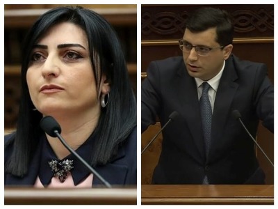 Հայկ Կոնջորյանի կինը 36 մլն աշխատավարձ կստանա՞ր, «Հայփոստի» տնօրեն կդառնա՞ր, սա կոռուպցիա չէ՞. Թովմասյանը` Նահապետյանին