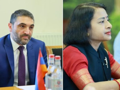 Հակոբ Սիմիդյանը և Հնդկաստանի դեսպանը կարևորել են Հայաստանի միանալը «Խոշոր կատվազգիների հարցերով միջազգային դաշինքին»