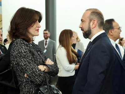 Armenia FM holds discussions with PACE president, Georgia and Malta colleagues, several others (PHOTOS)