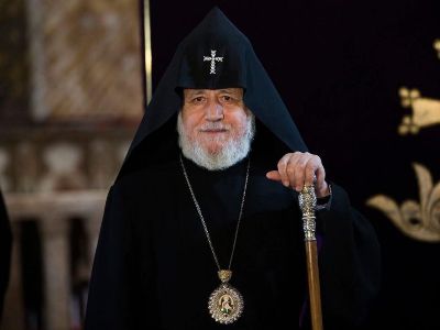Гарегин II и депутат парламента Швейцарии обсудили вопрос защиты прав арцахских армян
