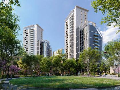 Apartments and commercial spaces: Another major project by the Italian company RENCO