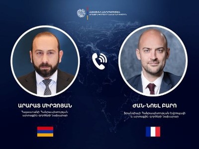 Armenia, France FMs exchange views on ongoing steps aimed at deepening of partnership