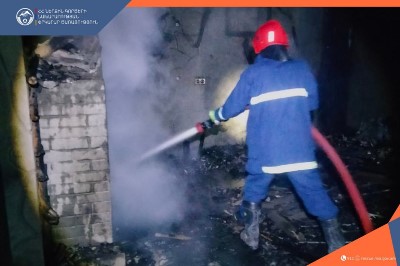 Հրդեհ՝ Մերձավան գյուղում