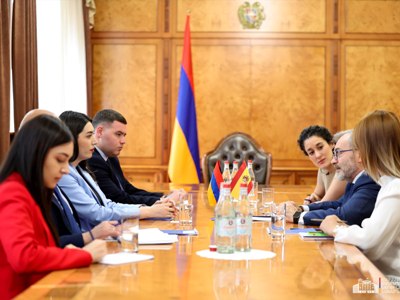 Համագործակցությունը կընդլայնվի՝ ընդգրկելով նոր ուղղություններ․ ՆԳ նախարարն ընդունել է Իսպանիայի դեսպանին