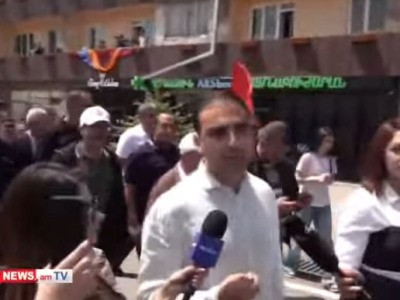 Այսօր ամենակարեւորը ՀՀ անվտանգության եւ սուվերենության ապահովումն է. ընկճվել պետք չէ. Ավինյանը՝ Ապարանում