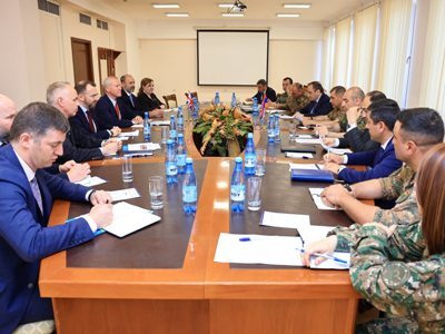 Collaboration talked about during Armenia-UK defense consultations