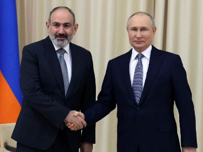 Путин поздравил Пашиняна с 50-летием