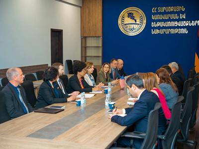 Դունկանն ու Խուդաթյանը քննարկել են հայ-ամերիկյան համագործակցությունը հանքարդյունաբերության ոլորտներում